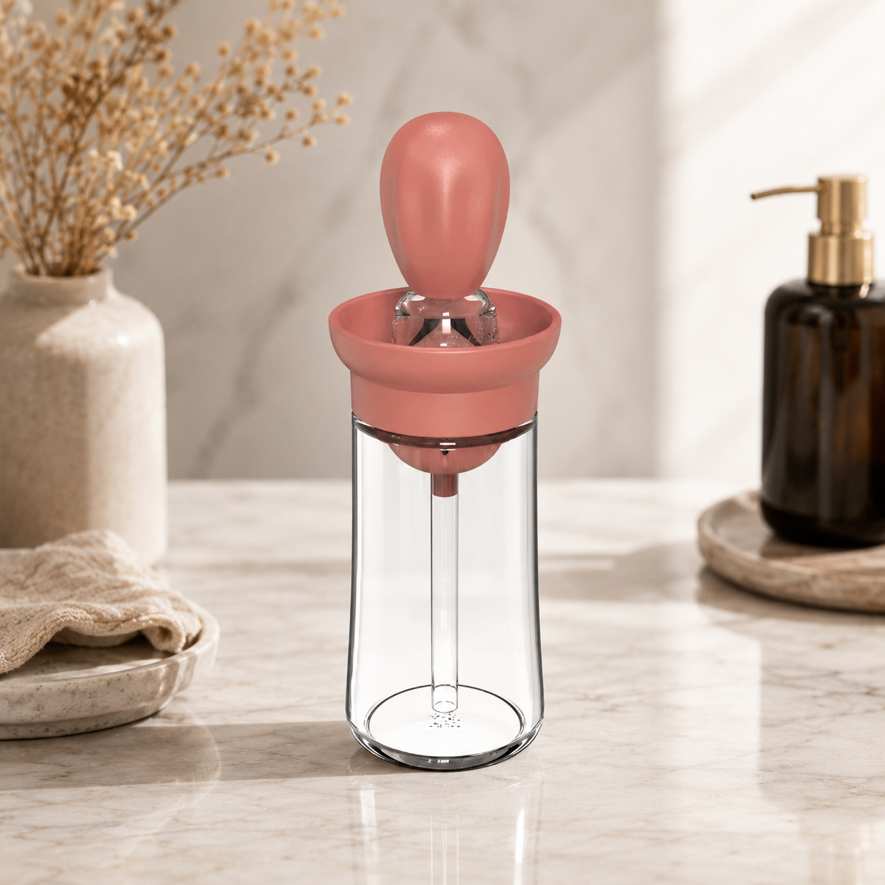 Silikon-Ölspenderflasche mit Grillpinsel