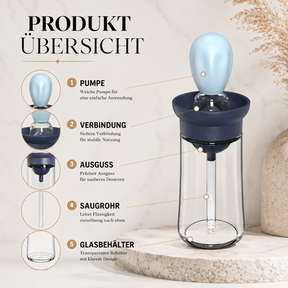 Silikon-Ölspenderflasche mit Grillpinsel