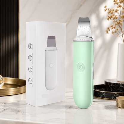 Ultrasonic Skin Scrubber für Tiefenreinigung & Gesichtspflege