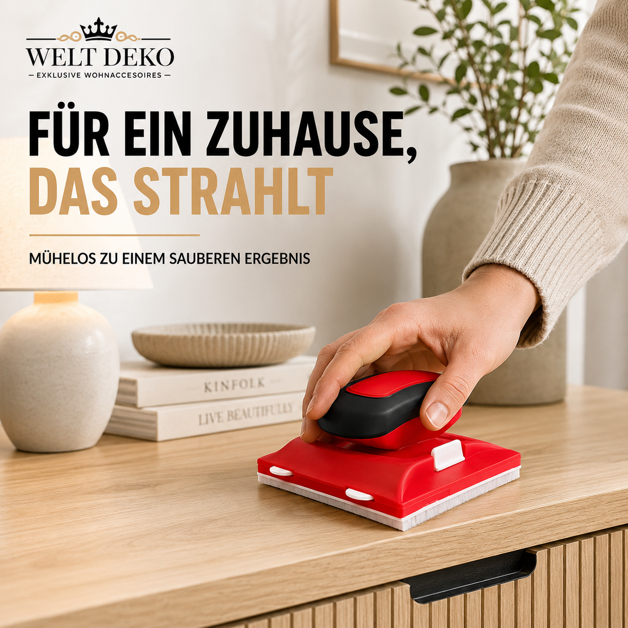 Kantenanstreicher für Wände und Decken für präzises Eckstreichen
