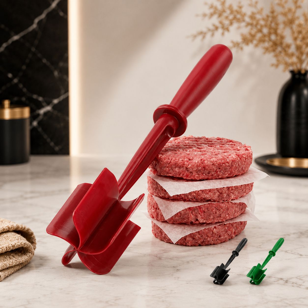 Hitze Resistant Fleisch Chopper – Perfekt für Hackfleisch & Burger