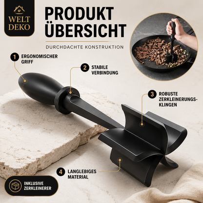 Hitze Resistant Fleisch Chopper – Perfekt für Hackfleisch & Burger