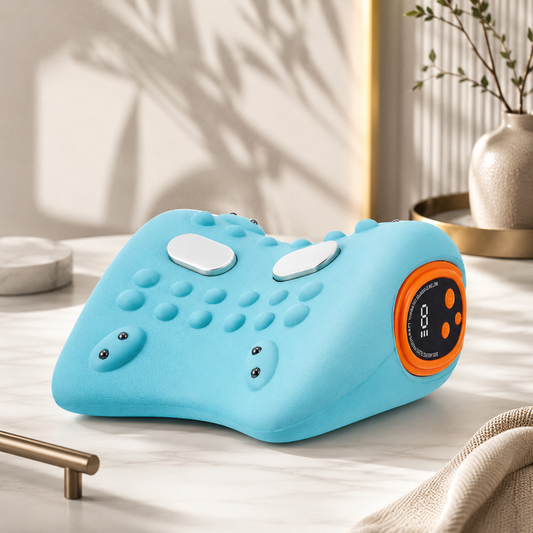 EMS Nackenmassagekissen mit Wärme & Vibration