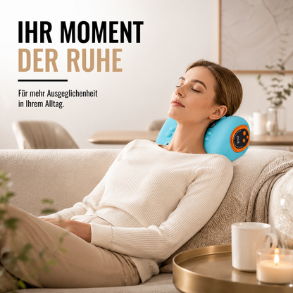 EMS Nackenmassagekissen mit Wärme & Vibration