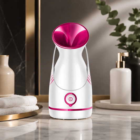 2-in-1 Gesichts Dampfer mit Nano-Dampf & Aromatherapie