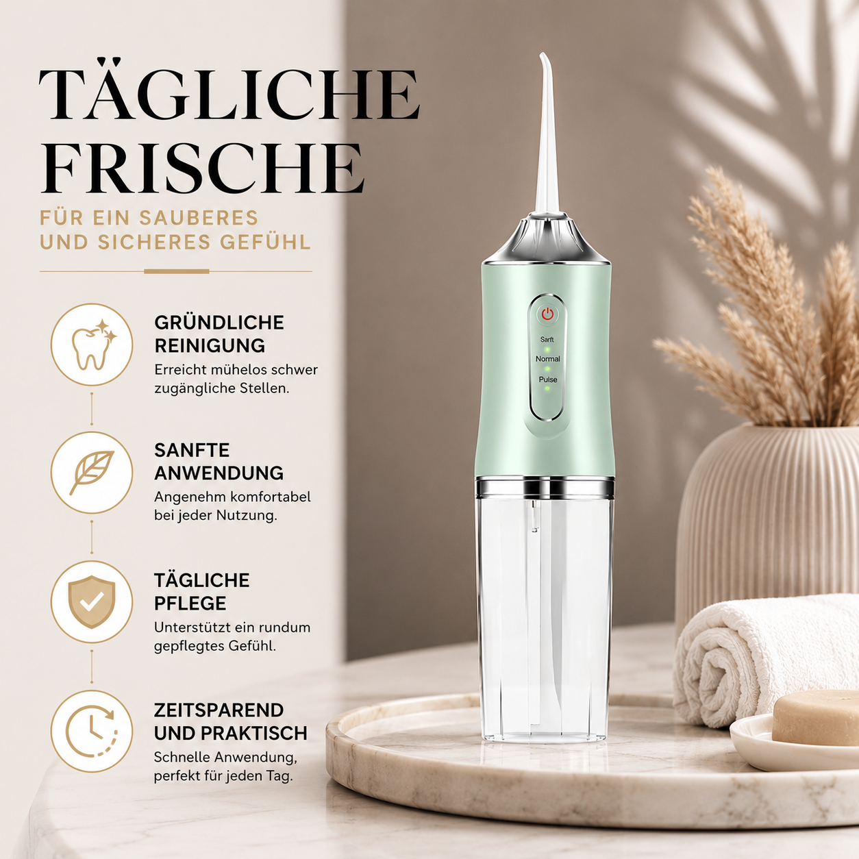 Elektrischer Oral Irrigator für Frische Zahnreinigung