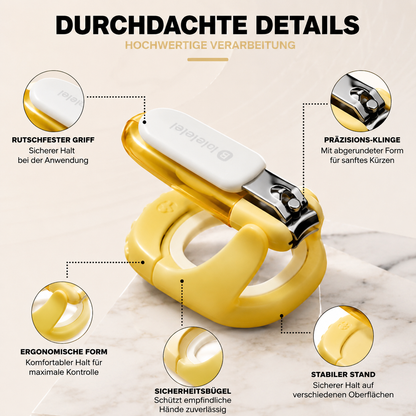 2-in-1 Baby Nagelknipser mit LED Licht & Vergrößerung
