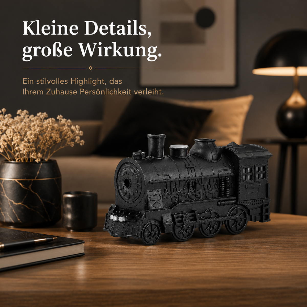Aromadiffusor und USB-Luftbefeuchter mit Dual-Nebel-Funktion