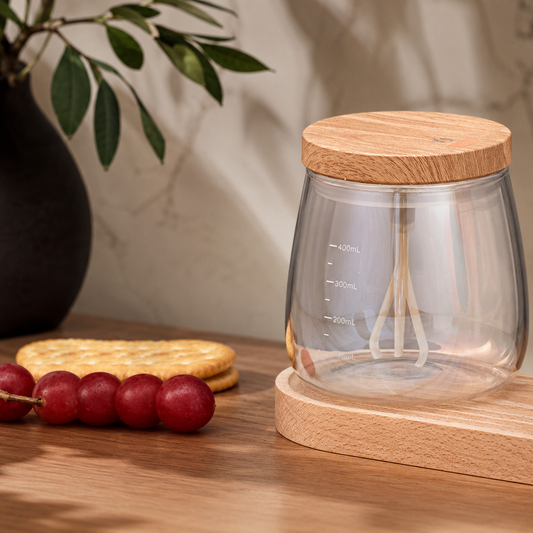 Selbstumrührender Kaffeebecher 400 ml – Elektrischer Rührbecher für Kaffee, Tee & Kakao