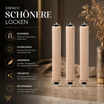 Hitzeloses Locken-Set – Sanfte Locken ohne Hitze über Nacht