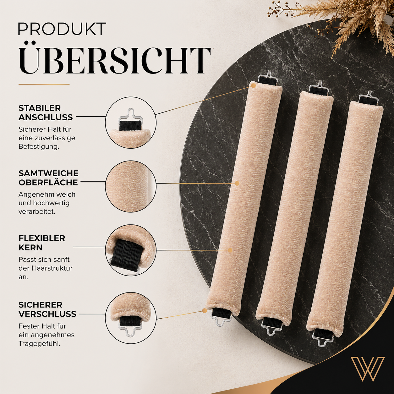 Hitzeloses Locken-Set – Sanfte Locken ohne Hitze über Nacht