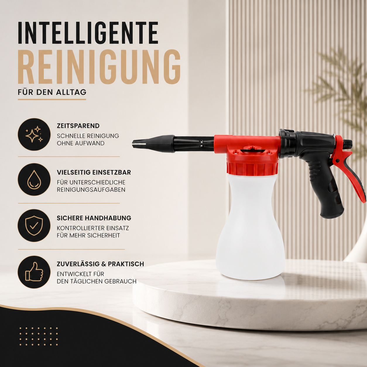 Premium Schaumsprüher 800 ml – Für die gründliche Fahrzeugreinigung