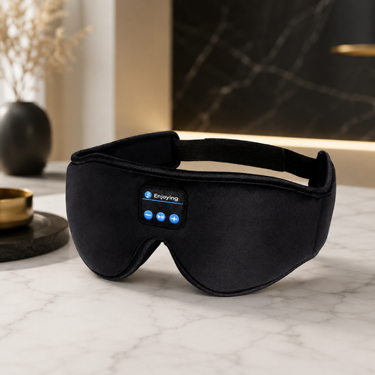 Bluetooth-Schlafmaske mit Kopfhörern – Bequemer Schlaf & Entspannung