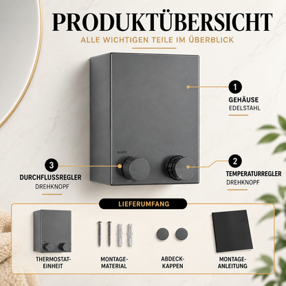Platzsparende ausziehbare Wäscheleine ohne Bohren