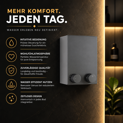Platzsparende ausziehbare Wäscheleine ohne Bohren