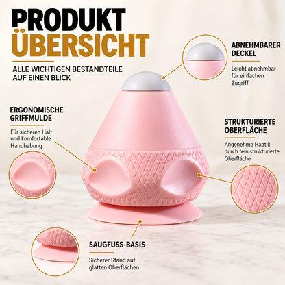 Elektrischer Massageball mit Wärme & Vibration – Tiefenentspannung