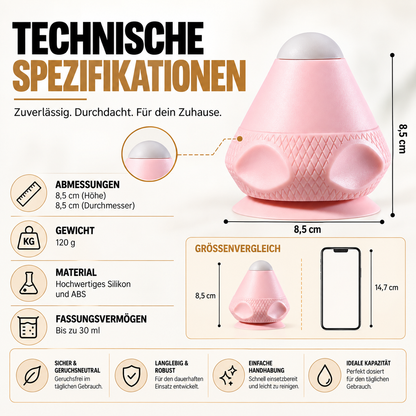 Elektrischer Massageball mit Wärme & Vibration – Tiefenentspannung