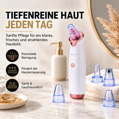 Gesichtsreiniger mit Vakuum – Porenreinigung & Hautpflege Gerät