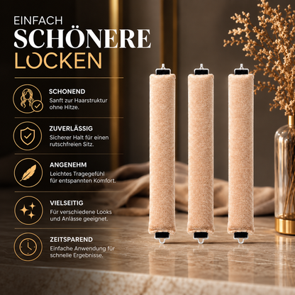 Hitzeloses Locken-Set – Sanfte Locken ohne Hitze über Nacht