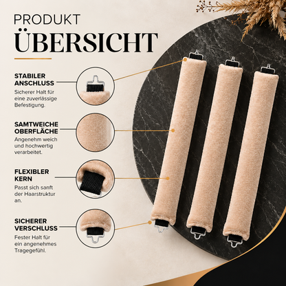 Hitzeloses Locken-Set – Sanfte Locken ohne Hitze über Nacht