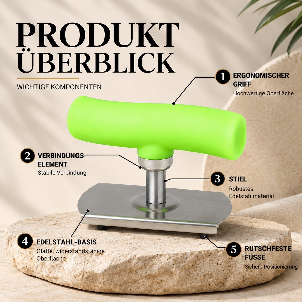 Verstellbarer Glas- und Flaschenöffner – Küchenhelfer mit praktischem Griff