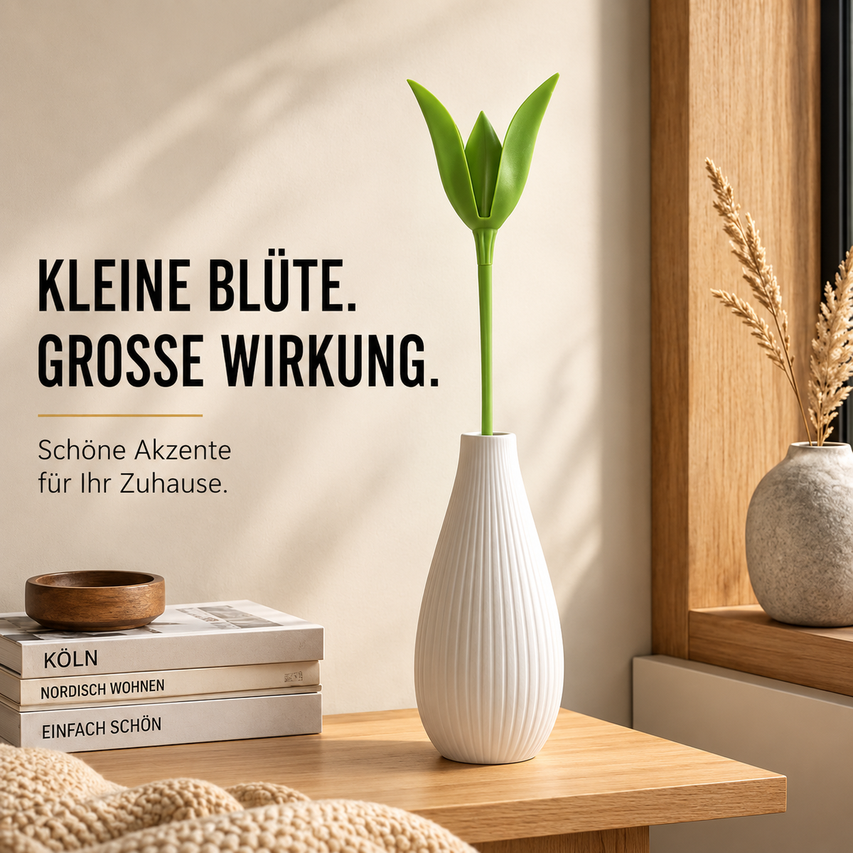 Elegante Blumen Serviettenhalter für stilvolle Tischdeko