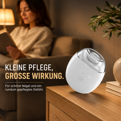 2-in-1 Elektrischer Nagelknipser mit LED – Präzise & Einfach