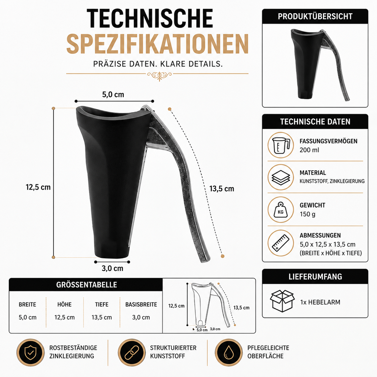 Premium Nussknacker – Müheloses Öffnen von Walnüssen & Maronen