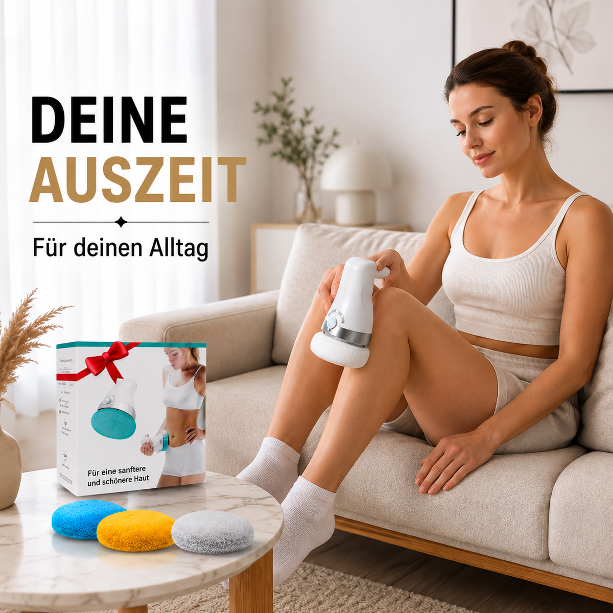 Elektrisches Massagegerät für entspannende Körpermassage zuhause