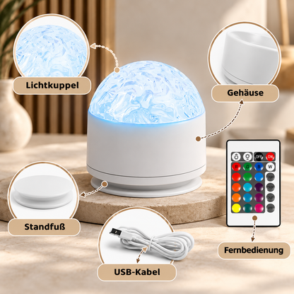 LED Galaxie-Projektor mit Fernbedienung – Atmosphärisches Licht
