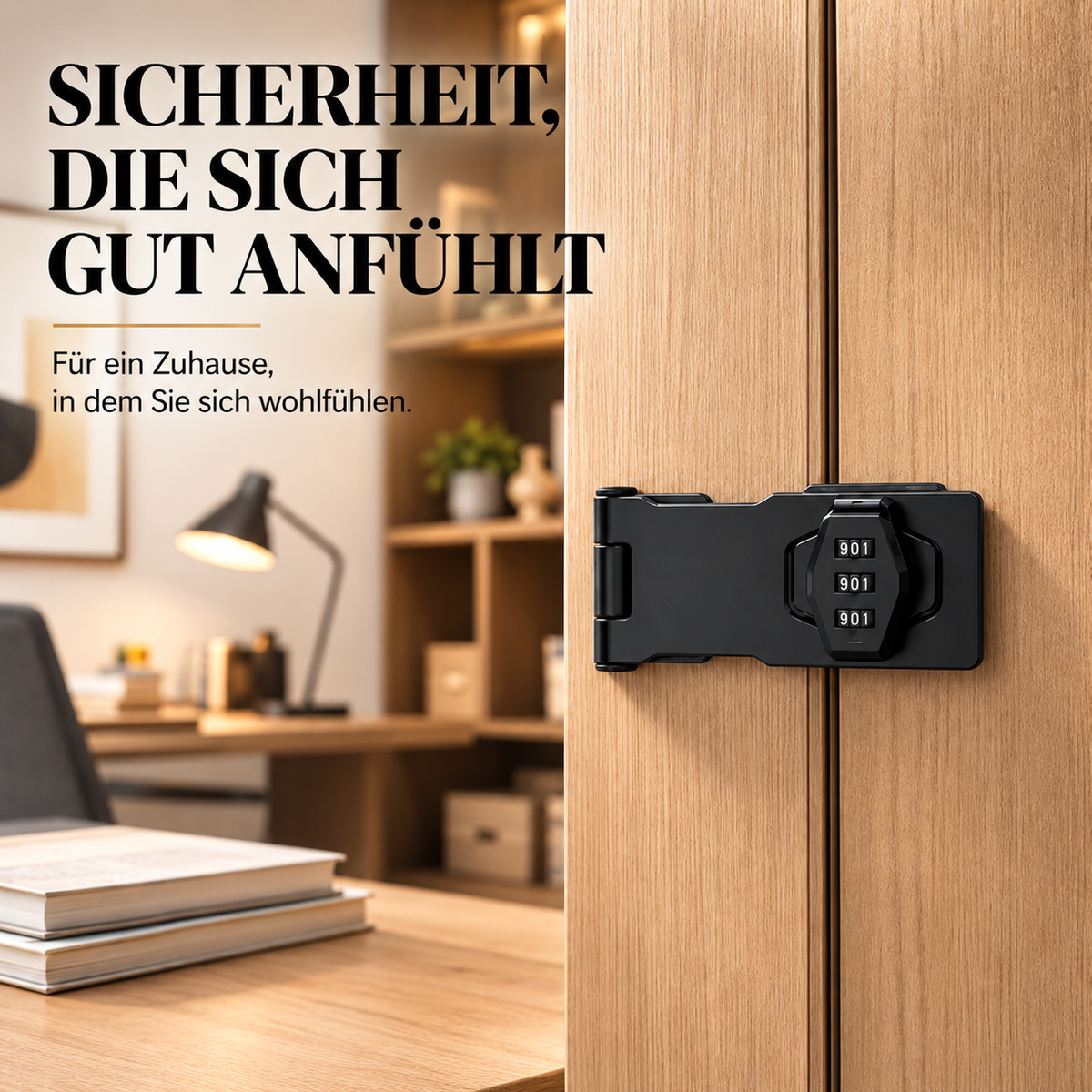 3-stelliges Zahlenschloss für Möbel – Schlüssellose Sicherheit