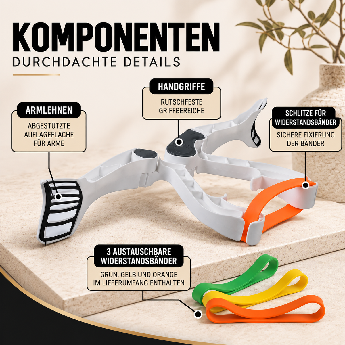 Armtrainer für Zuhause – Effektives Unterarm- & Griffkrafttraining