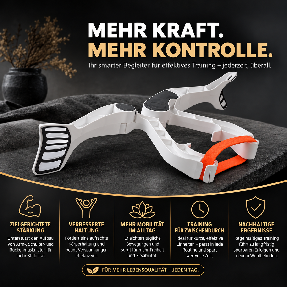 Armtrainer für Zuhause – Effektives Unterarm- & Griffkrafttraining