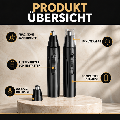 Elektrischer Nasen- und Ohrhaartrimmer – Präzisions-Pflegegerät