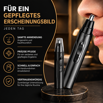 Elektrischer Nasen- und Ohrhaartrimmer – Präzisions-Pflegegerät