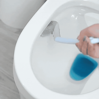 Silikon-Toilettenbürsten-Satz mit Halter – Hygienisch & Modern
