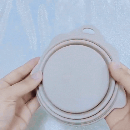 Faltbare Silizium Make-Up Pinsel Reinigungs-Schale
