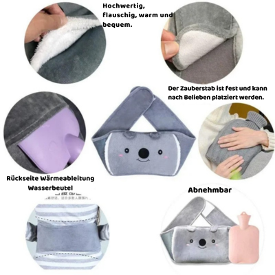 Gemütlicher Wärmflaschengürtel – Wärme und Komfort überall