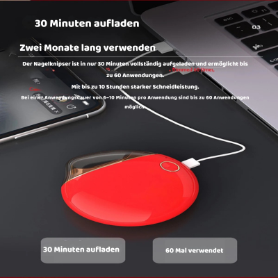 Intelligenter elektrischer Nagelknipser mit Anti-Splitter-System