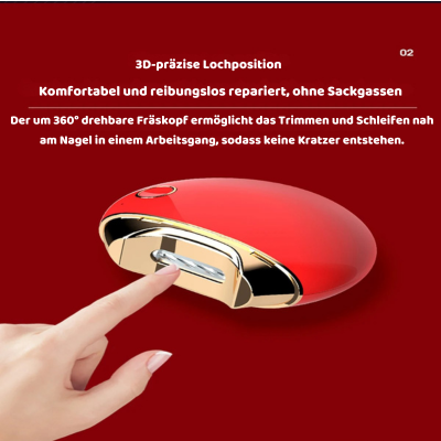 Intelligenter elektrischer Nagelknipser mit Anti-Splitter-System