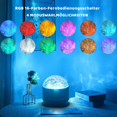 LED Galaxis Projektor mit Fernbedienung – Atmosphärenlicht