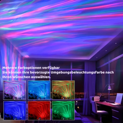 LED Galaxis Projektor mit Fernbedienung – Atmosphärenlicht
