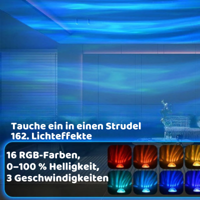 LED Galaxis Projektor mit Fernbedienung – Atmosphärenlicht