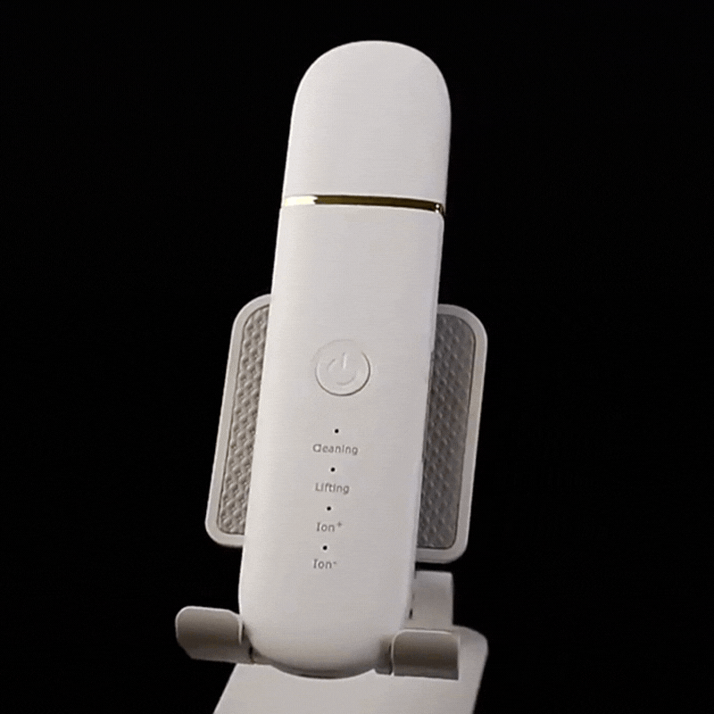 Ultrasonic Skin Scrubber für Tiefenreinigung & Gesichtspflege