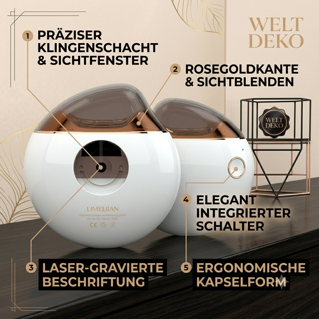 Intelligenter elektrischer Nagelknipser mit Anti-Splitter-System