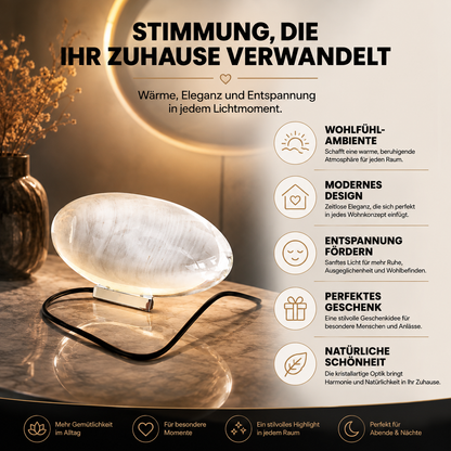 Sorgt für eine warme und stilvolle Atmosphäre.