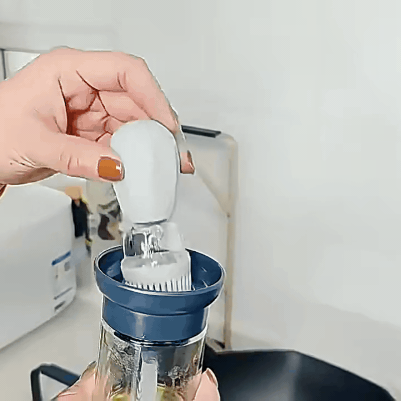 Silikon-Ölspenderflasche mit Grillpinsel
