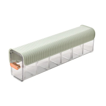 Schubladen-Unterwäsche-Organizer-Box mit Deckel und Auszug