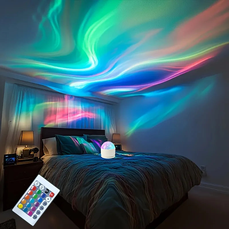 LED Galaxis Projektor mit Fernbedienung – Atmosphärenlicht
