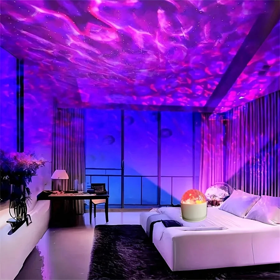 LED Galaxis Projektor mit Fernbedienung – Atmosphärenlicht